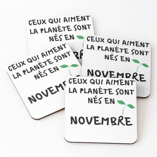 Item preview, THOSE WHO LOVE THE PLANET ARE BORN IN NOVEMBER designed and sold by goseriesfilms.