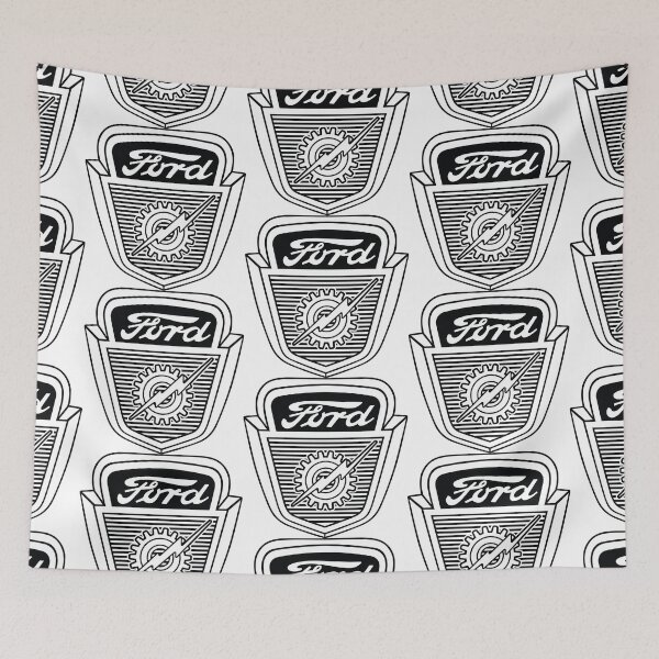 Item preview, 1953 to 1956 Ford Hood Emblem, Classic Car designed and sold by Carlostshirts.