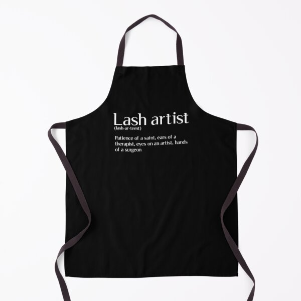 Lash artist Apron