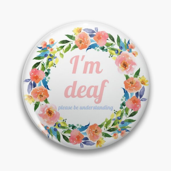 Item preview, im deaf designed and sold by pepperlex99.
