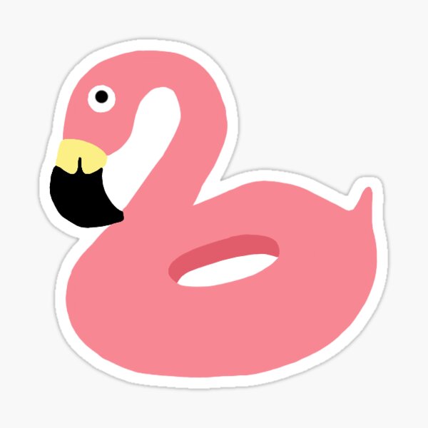 Item preview, flamingo floatie designed and sold by hobbzdesignz.