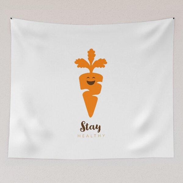 Item preview, CARROT - HEALTHY - STAY HEALTHY - LAPTOP  designed and sold by Tropical Blood.