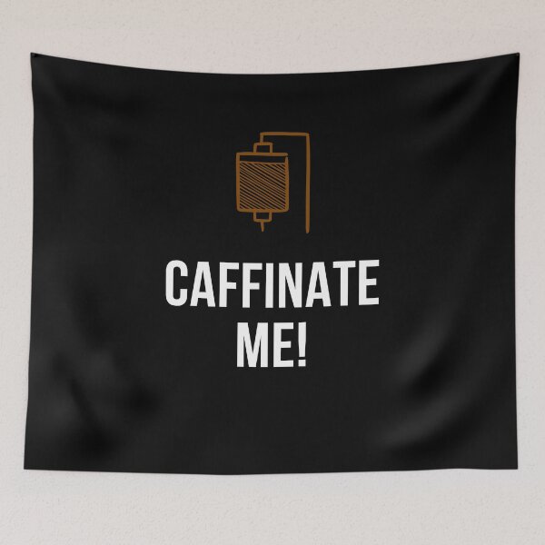Item preview, Caffinate Me! designed and sold by fireproofblaze.