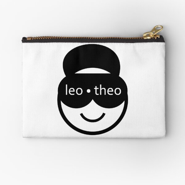 Leo Theo Emoji Smiley Logo  Zipper Pouch