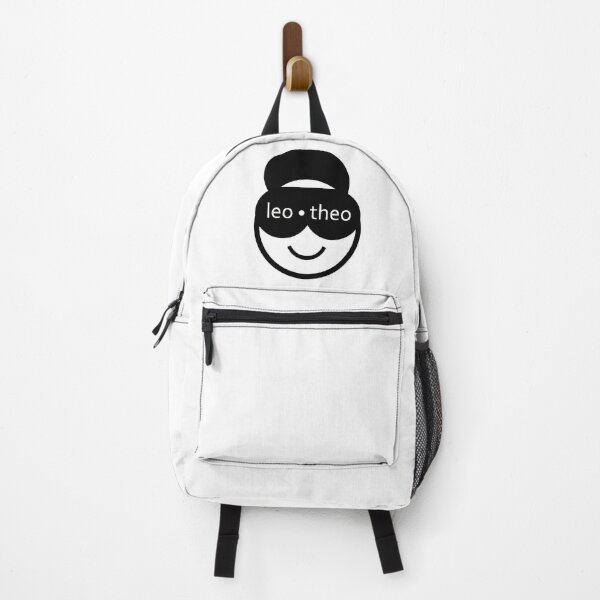 Leo Theo Emoji Smiley Logo  Backpack