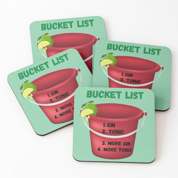 Item preview, Bucket List: Gin And Tonic designed and sold by Mamalia.