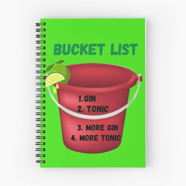 Item preview, Bucket List: Gin And Tonic designed and sold by Mamalia.