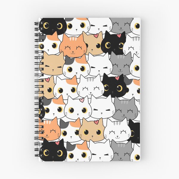 Item preview, Cute Cat Cartoon Pattern designed and sold by PickCreation.