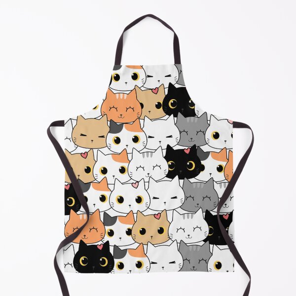 Item preview, Cute Cat Cartoon Pattern designed and sold by TagCreation.