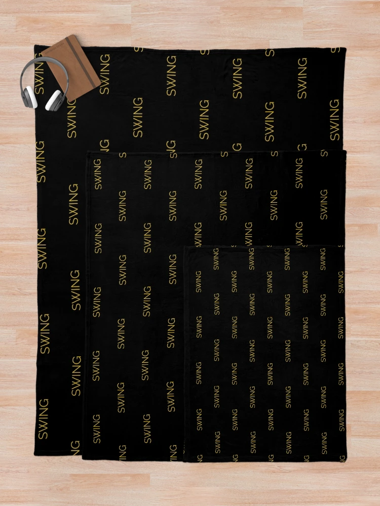 Thumbnail 5 of 6, Throw Blanket, SWING designed and sold by Slinky-Reebs.