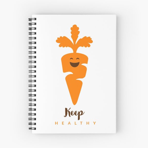 Item preview, KEEP HEALTHY - STICKER - LAPTOP - FUNNY -SMILE CARROT  designed and sold by Tropical Blood.