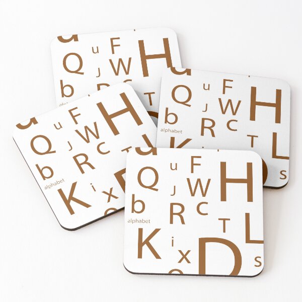 Item preview, alphabet designed and sold by wonderpixel.