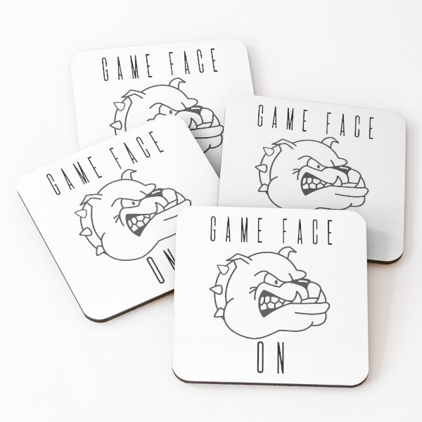 Item preview, Game Face On, Angry Bulldog designed and sold by 4AllTimes.
