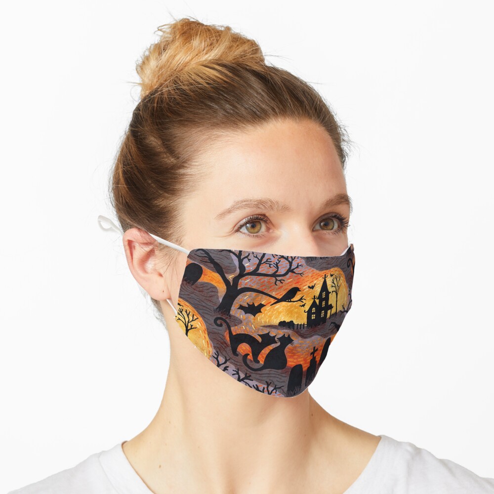 Spooky Haunted Halloween Mask