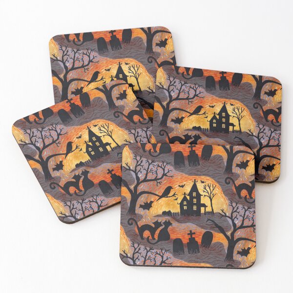 Item preview, Spooky Haunted Halloween designed and sold by creativinchi.