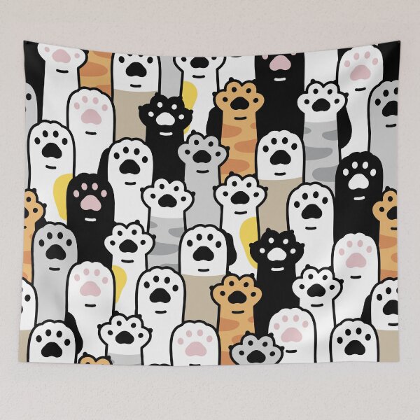 Item preview, Cat Paw Pattern designed and sold by PickCreation.