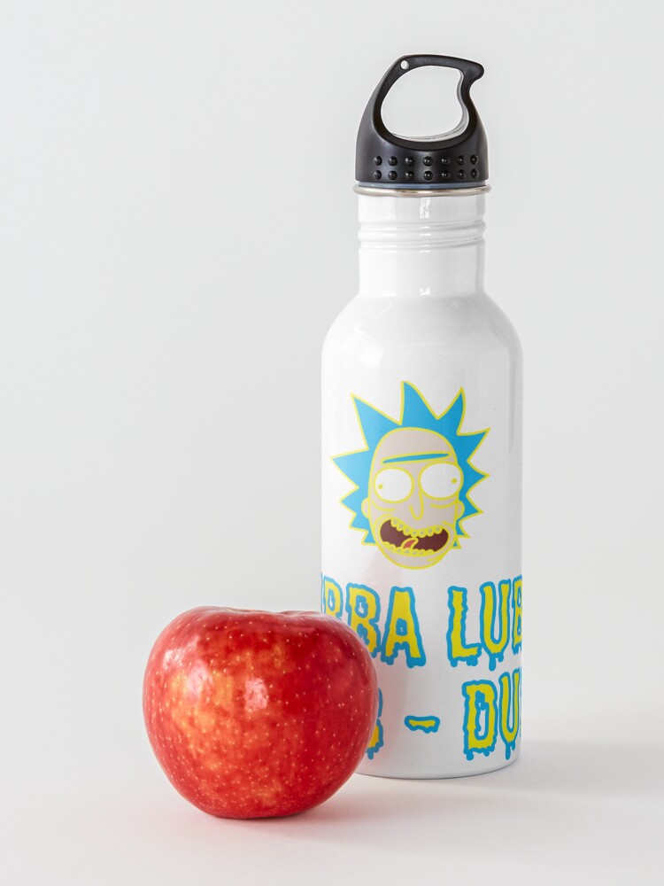 Alternate view of Wubba Lubba Dub Dub - Ricky And Morty Water Bottle
