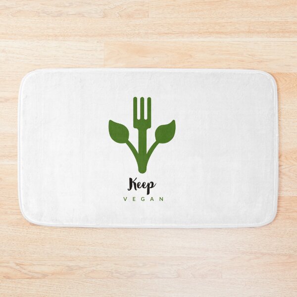 Item preview, KEEP VEGAN - LAPTOP STICKER - COOL STICKER - MINIMALIST - BE VEGAN  designed and sold by Tropical Blood.