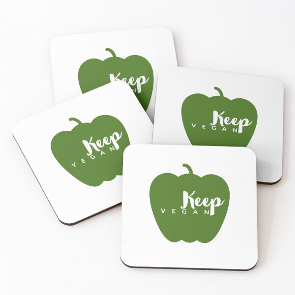 Item preview, KEEP VEGAN - I AM VEGAN - HEALTHY - LAPTOP STICKER  designed and sold by Tropical Blood.