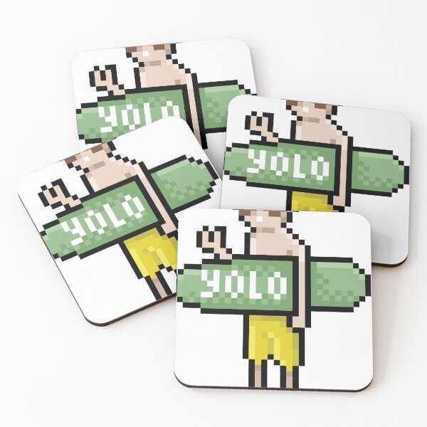 Item preview, Surfer pixelart designed and sold by wonderpixel.