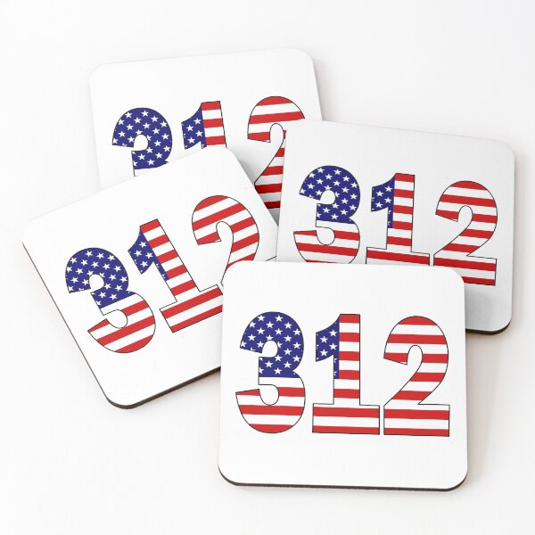Item preview, 312 - Area code Chicago (Illinois) designed and sold by AllShirts21.