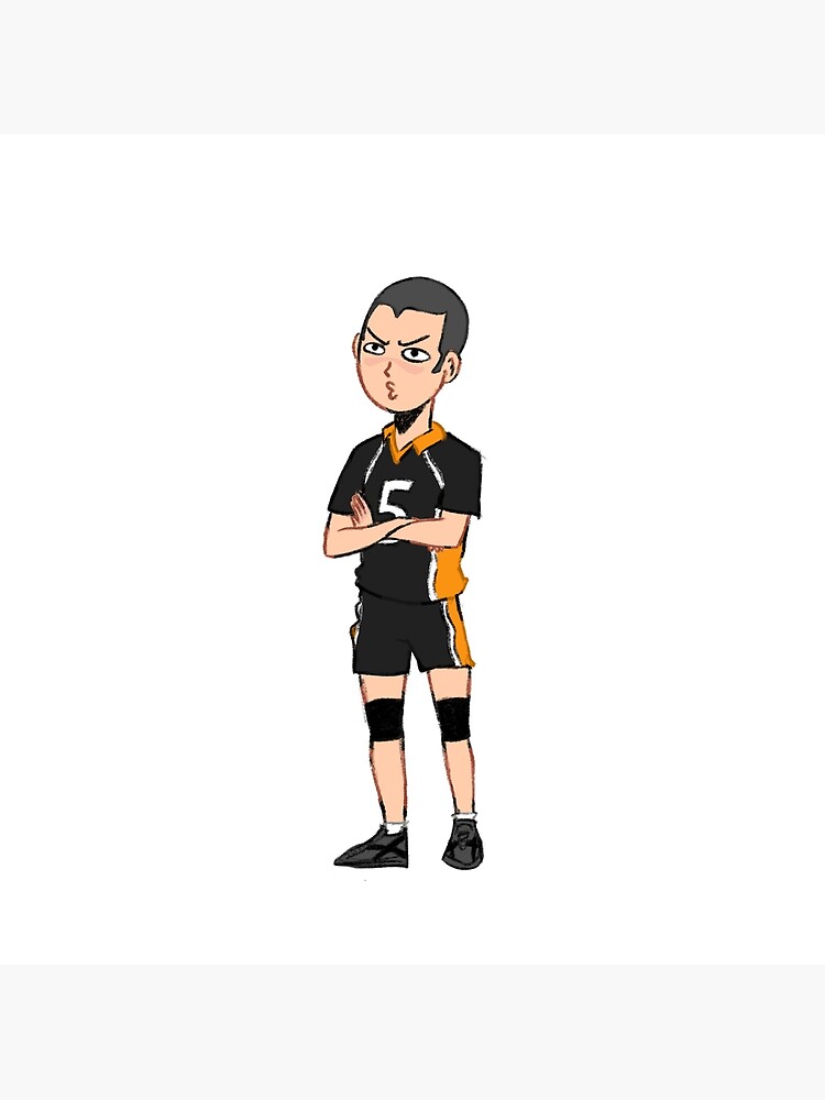 Tanaka Haikyuu Postcard By Nutriadam Redbubble