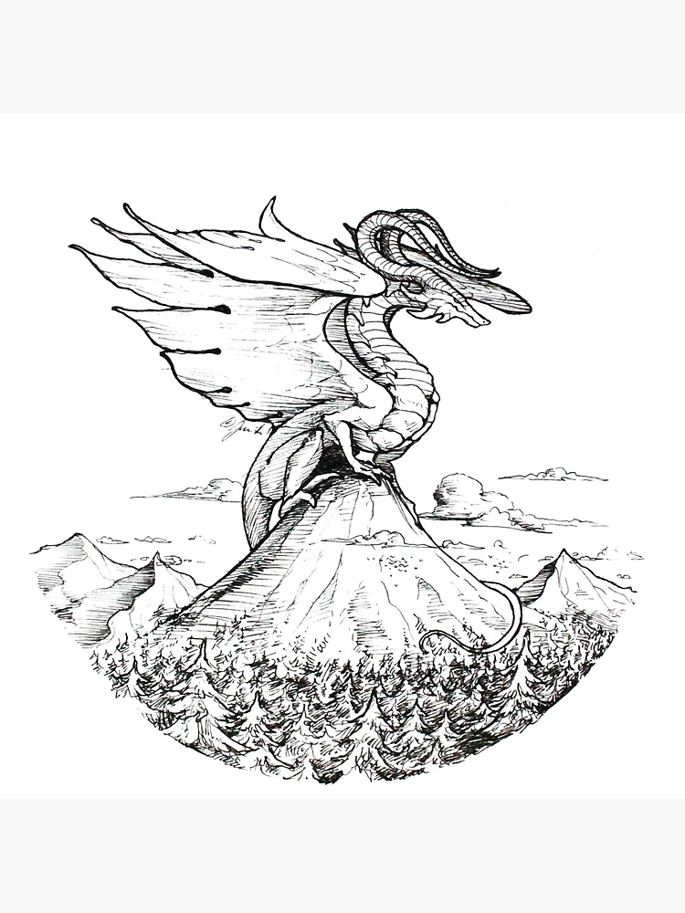 Thumbnail 5 of 5, Coasters (Set of 4), Mountain Ruler designed and sold by HandonPaper.