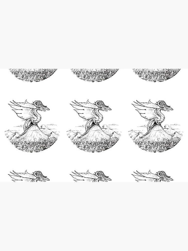 Thumbnail 4 of 4, Coffee Mug, Mountain Ruler designed and sold by HandonPaper.