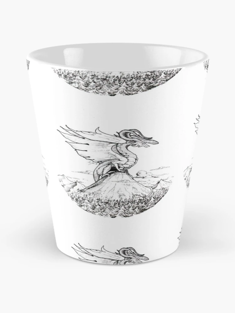 Thumbnail 2 of 4, Coffee Mug, Mountain Ruler designed and sold by HandonPaper.