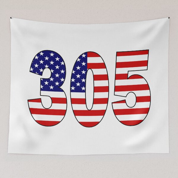 Item preview, 305 - Area code Miami and the Florida Keys (Florida) designed and sold by AllShirts21.