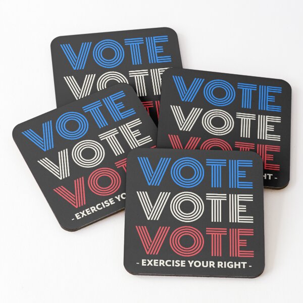 Item preview, Vote Vote Vote Retro Us Elections American Flag Colors designed and sold by TamGustam.