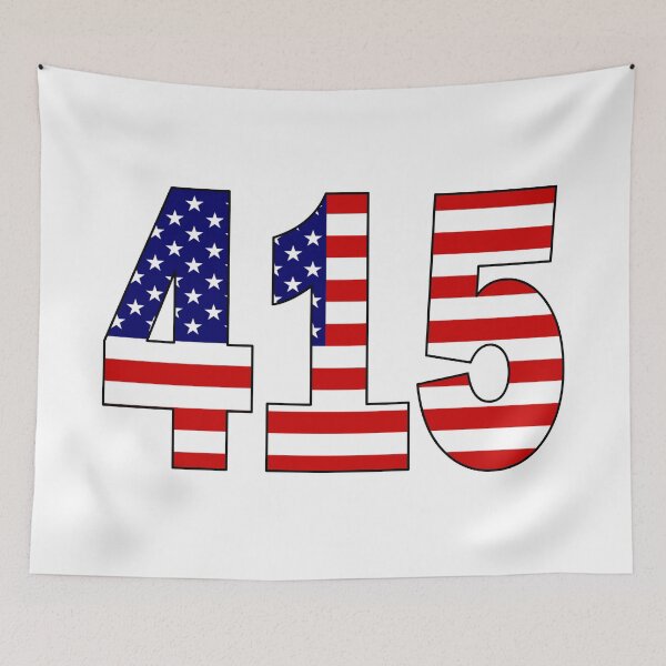 Item preview, 415 - Area code San Francisco (California) designed and sold by AllShirts21.
