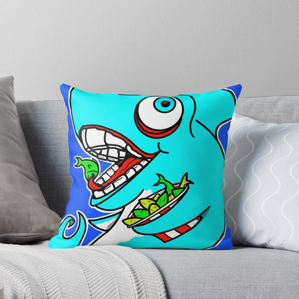 Item preview, Throw Pillow designed and sold by zigawaniduk.