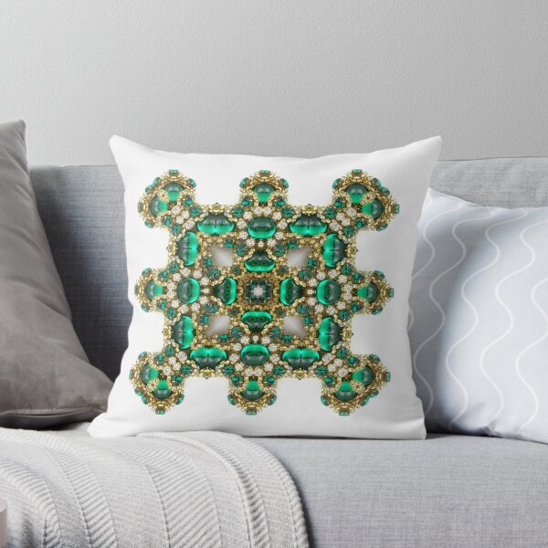 Krazy Kaleidoscope 1033 Throw Pillow