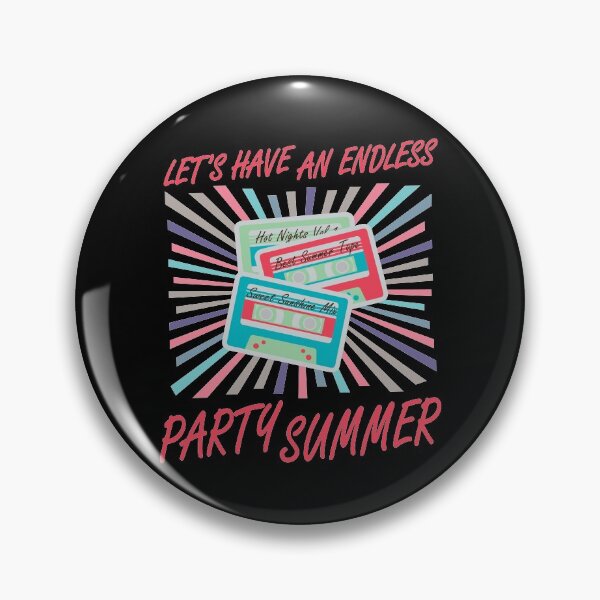 Item preview, LET'S HAVE AN ENDLESS PARTY SUMMER designed and sold by Dwarf-Monkey.