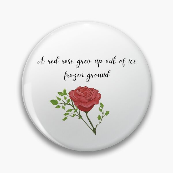 Item preview, Taylor Swift folklore the lakes red rose frozen ground designed and sold by TheFirstMayDay.