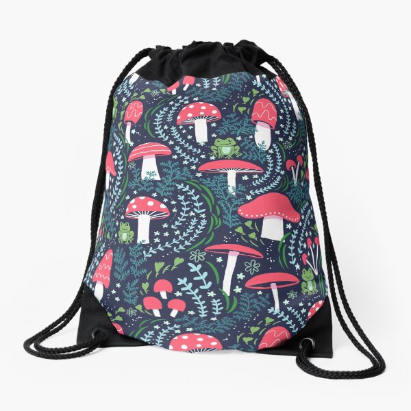 Item preview, Mushrooms, Toadstools and Frogs designed and sold by creativinchi.