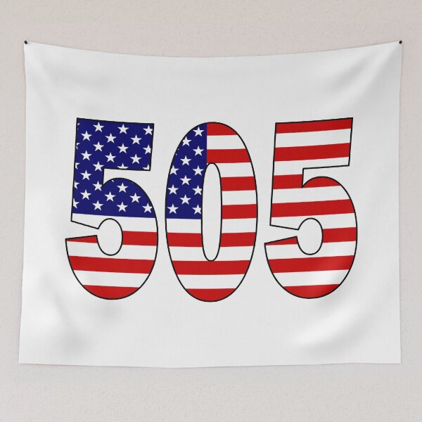 Item preview, 505 - Area code New Mexico designed and sold by AllShirts21.