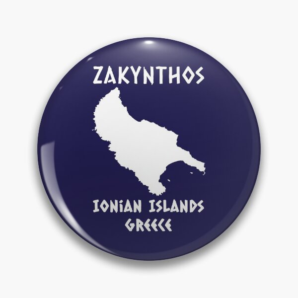 Item preview, Zakynthos Zante Map Ionian Island GREECE Souvenir  designed and sold by h44k0n.