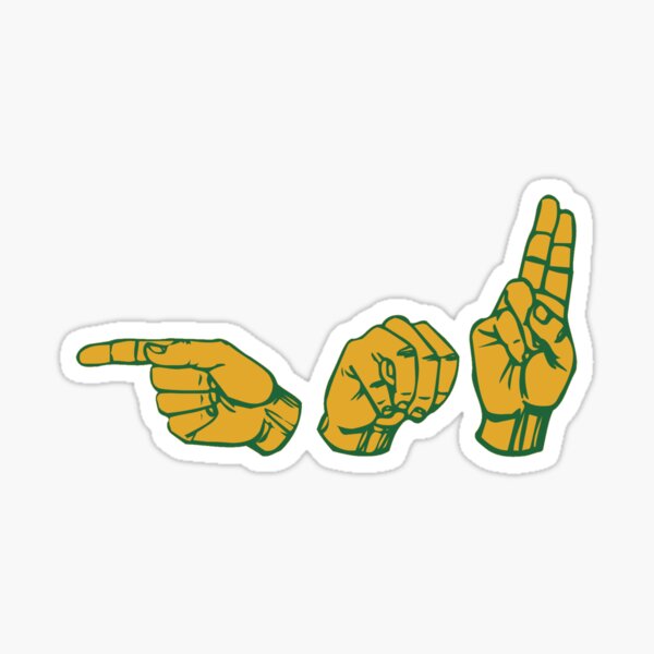 GMU Colors ASL Sticker
