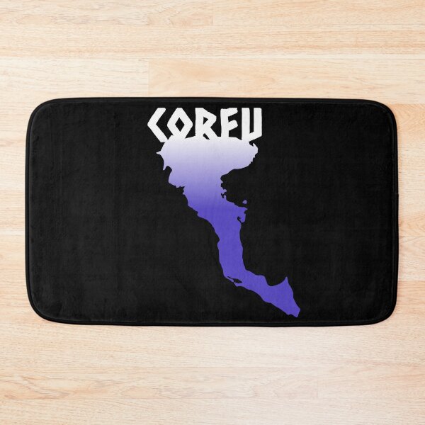 Item preview, Corfu Kerkyra Map Ionian Island GREECE Souvenir  designed and sold by h44k0n.