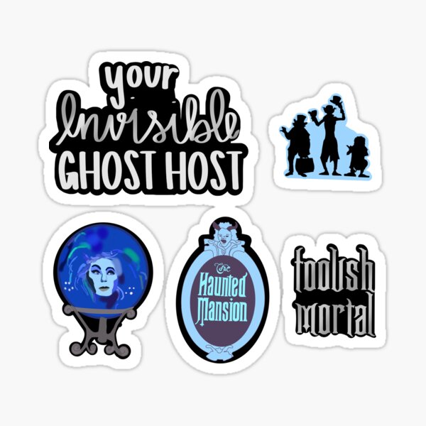 Item preview, Ghost Host Sticker Pack designed and sold by lemonandsoleil.