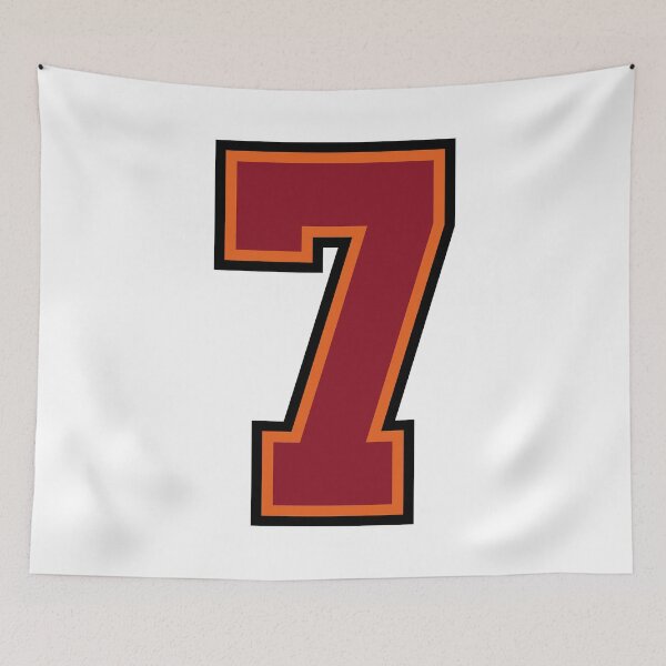 Item preview, Number 7 Sports Tampa Seven Jersey designed and sold by HelloFromAja.