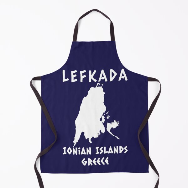 Item preview, LEFKADA Map Ionian Islands Lefkas GREECE Souvenir  designed and sold by h44k0n.