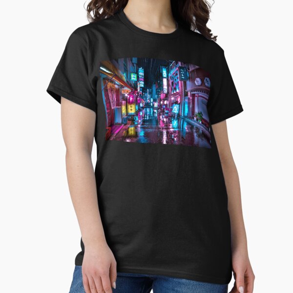 Vista previa del artículo con la obra «Tokio de noche - Shimbashi», diseñado y vendido por TokyoLuv.