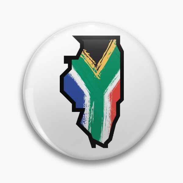 Item preview, South African Expat in Illinois USA Distressed designed and sold by getzjason.
