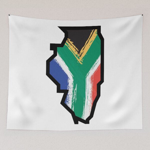 Item preview, South African Expat in Illinois USA Distressed designed and sold by getzjason.