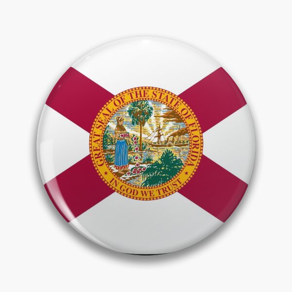 Item preview, Florida USA ensign flag designed and sold by GeogDesigns.