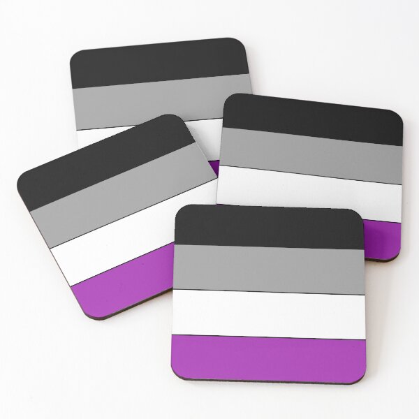 Item preview, asexual flag designed and sold by charloottttee.
