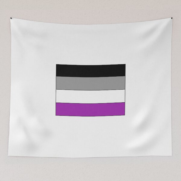 Item preview, asexual flag designed and sold by charloottttee.